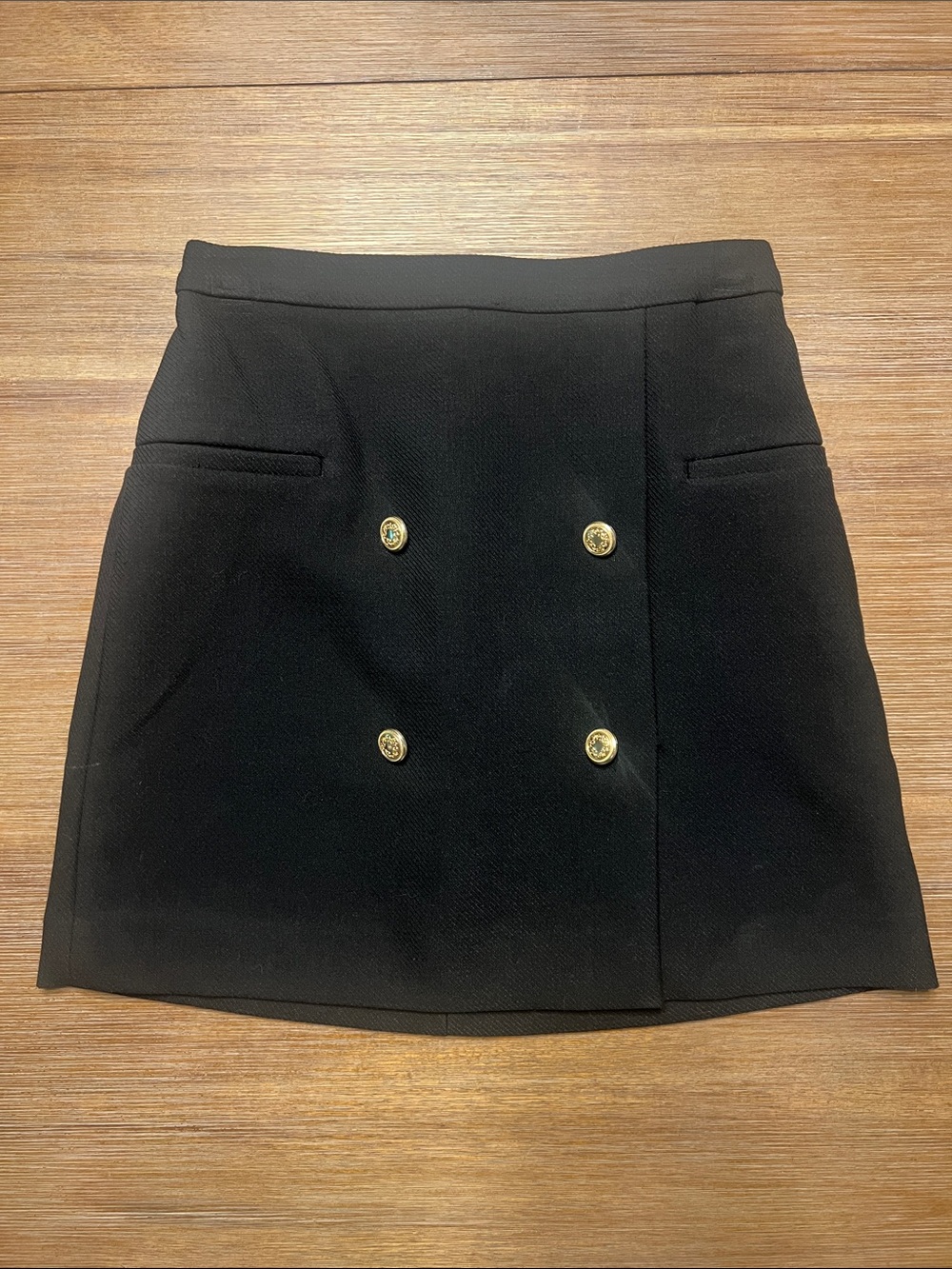 H&M Black Mini Skirt